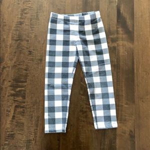 Carter’s Buffalo check leggings